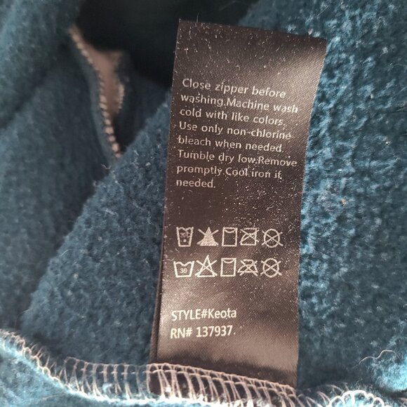 Woman's Hoodie Yeti  Cycles- Keota style - Large - Picture 11 of 11